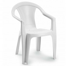 POLTRONA DE PLàSTICO, MONOBLOCO COM BRAçO MODELO 5-0