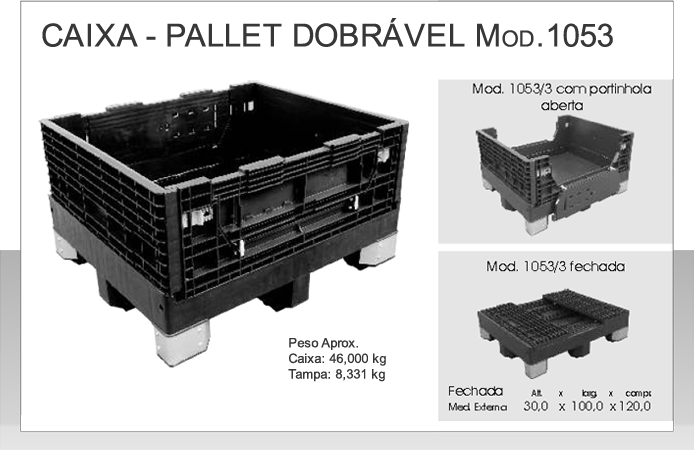 CAIXA PALLET MARFINITE 1053/3-0